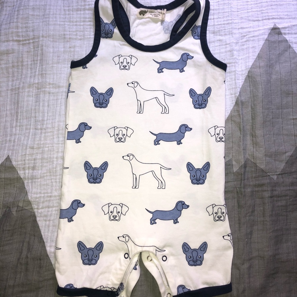 Monica and Andy short romper